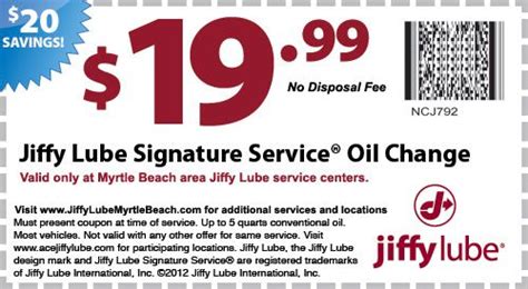 jiffy lube coupons oil change|jiffy lube printable coupon 2020.